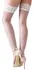 Cottelli Collection Hold-up Stockings White 17 Denier Lace Top