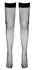 Cottelli Collection Hold-ups S - Elegant Sheer Net Stockings with Silicone Band