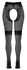 Cottelli Legware Retro Open-Crotch Tights 25 Den Nude/Black S/M