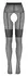 Cottelli LEGWARE Black Open-Crotch Tights with Lace Suspender Look 20 DEN