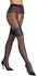 Cottelli Legwear 20 DEN Black Crotchless Tights with Lace Suspenders