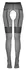 Cottelli Legware Open Crotch Tights with Lace Suspender Effect, Black, 20 DEN