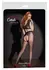 Cottelli Collection Open Design Tights Black Seam Decorative S/M