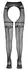 Cottelli LEGWEAR Fishnet Tights L/XL with Open Gusset and Garter Design