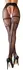 Cottelli LEGWEAR S/M Fishnet Tights with Garter & Back Seam, Black