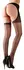 Cottelli LEGWEAR Velvety Open Crotch Tights S/M Black