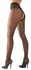 Cottelli LEGWEAR Open Gusset Tights Black Size 4 - Stretch Comfort Fit