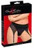 Bad Kitty Suspender Thong L - Adjustable Harness with Garters Black
