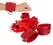 Bad Kitty Adjustable Bed Bondage Strap Set with Soft Cuffs 180cm