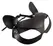 Bad Kitty Cat Mask Black Imitation Leather with Rhinestone Accents