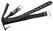 Bad Kitty Adjustable Body Restraint System with Handcuffs - Black PU