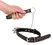 Bad Kitty Adjustable Black & Red Collar with Leash Set 35-48 cm