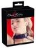 ZADO Black Diamond Pattern Adjustable Collar with Matte Leash 40-48cm