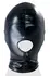 ZADO Wet Look Head Mask Black Flexible Polyester-Spandex S/M