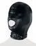 ZADO Wet Look Head Mask Black Flexible Polyester-Spandex S/M