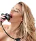 You2Toys Black Silicone Inflatable Gag with Adjustable Pump, 12 cm