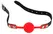 You2Toys Red Silicone Ball Restraint Adjustable Strap 4cm