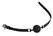 You2Toys Silicone Gag with Air Holes Adjustable Black O3.5cm