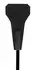 You2Toys Crop Black 44cm Classic Silicone-Tipped Impact Wand
