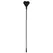 You2Toys Heart-Shaped Black Crop Silicone Tip 44 cm