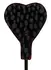 You2Toys Heart Mini Crop Black-Red 25cm with Faux Fur & Leather Look