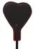You2Toys Heart Mini Crop Black-Red 25cm with Faux Fur & Leather Look
