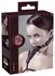 You2Toys Adjustable Polyurethane Gag with Silicone Extension, Black
