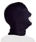 Bad Kitty BK Stretch Head Mask with Mouth Opening, Black, One Size