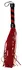 You2Toys Red & Black Mini Flogger Textile Handle 38cm