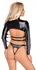 Bad Kitty Bondage Set M Vegan Leather Adjustable Black