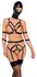 Bad Kitty Strap & Mask Set XL - Adjustable Vegan Leather Harness Kit