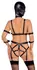 Bad Kitty Strap Set with Adjustable Harness & Eye Mask, Size L