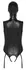 Bad Kitty Body & Mask M - Black Vegan Leather Suspender Set