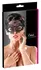 Cottelli Collection Embroidered Eye Mask Black - Elegant Lace Design