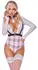 Cottelli Costumes Schoolgirl L Long Sleeve Costume Chequered Detail