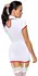 Cottelli Costumes Nurse XL White Dress with Red Accents, Adjustable Straps