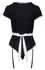 Cottelli Costumes Waitress Set S - Elegant Lace Black & White Body with Apron