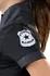 Cottelli Collection Police Uniform Dress M with Badge and Belt, Black