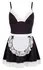 Cottelli Collection Maid Dress M Adjustable Straps & Lace Details