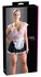 Cottelli Collection Maid Dress XL Adjustable Straps Lace Black & White