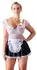 Cottelli Collection Maid Dress XL Adjustable Straps Lace Black & White