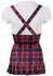 Cottelli Collection Schoolgirl Set S - Pleated Skirt & Blouse Costume