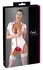 Cottelli Collection Nurse Uniform L - White & Red, Short Sleeve, Adjustable Straps