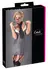 Cottelli Collection Secretary M Dress Black Adjustable Straps 92% Polyester