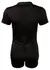Cottelli Collection Police Uniform Bodysuit L Short Sleeve Black