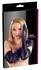 Cottelli Collection Matte Black Long Gloves S-L Stretch Fit