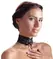 Svenjoyment Choker Lace Black Adjustable Satin Lacing 32cm