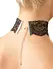 Black Level Elegant Lace Choker with Adjustable Chains 30-45cm