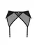 Obsessive Nesari Garter Belt XS/S Black Gold Adjustable Mesh