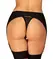 Obsessive Nesari Garter Belt Black XL/2XL Adjustable Elegant Mesh